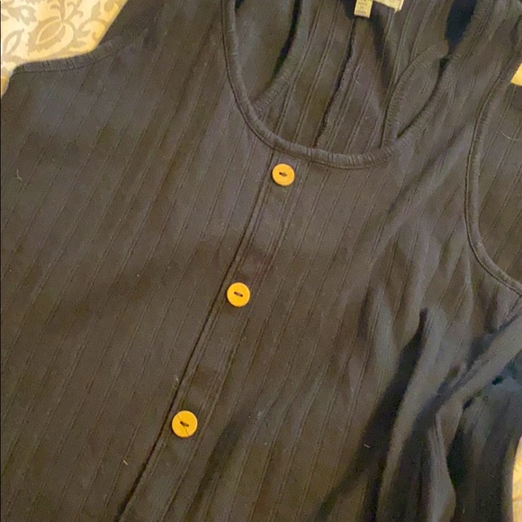 Super cute black tank top midi dress - Picture 3 of 3